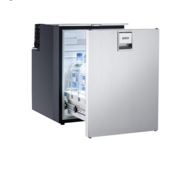 WAECO CoolMatic CR 80S lodówka kompresowa z drzwiami z wysokiej jakości stali nierdzewnej (AISI316), 12/24 V DC - nr kat. 7805982B