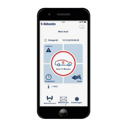 Ogrzewanie postojowe Webasto do BMW X3 G3XN (G45) 2025 sterowane aplikacją ThermoConnect